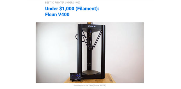 LAS MEJORES IMPRESORAS 3D Por menos de $1000: FLSun V400