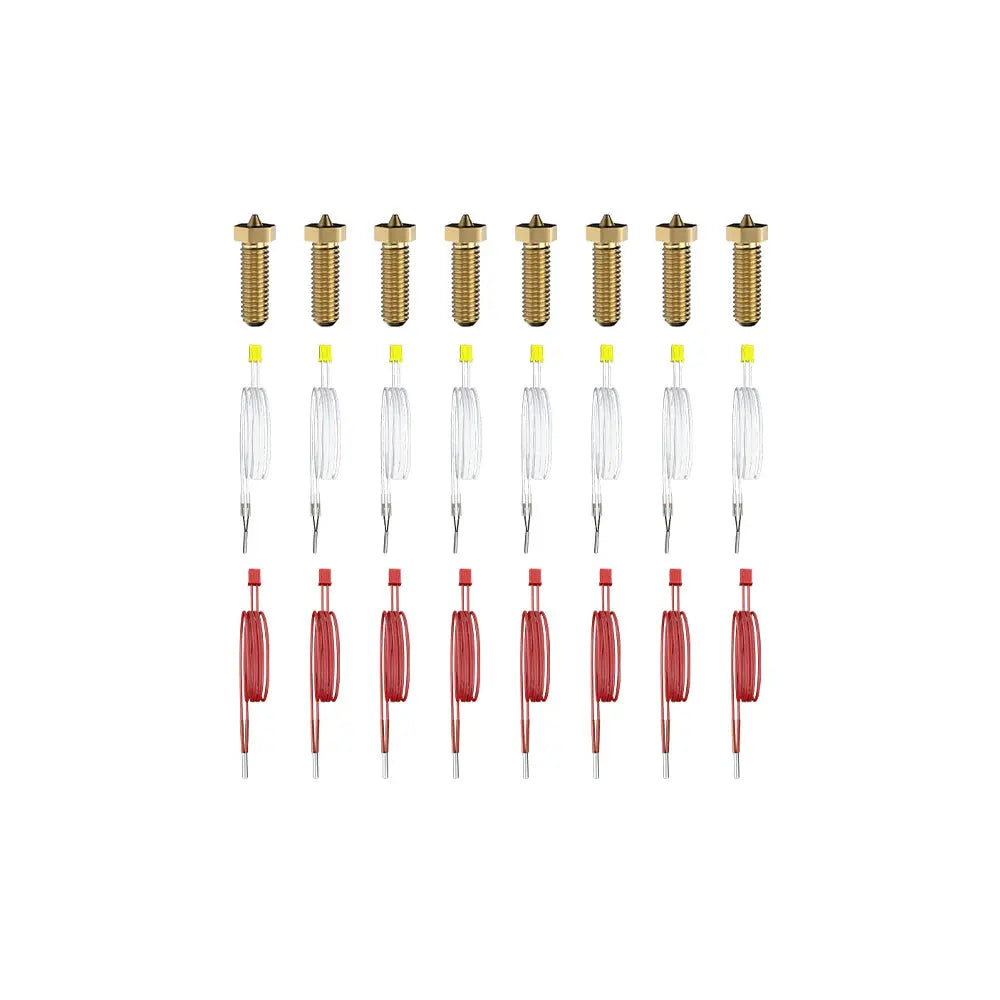 V400 heating rod / temperature sensor / nozzle combination kit  flsun3d