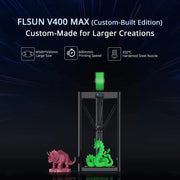 FLSUN V400 Max 3D Printer - Custom-Built Edition  flsun3d
