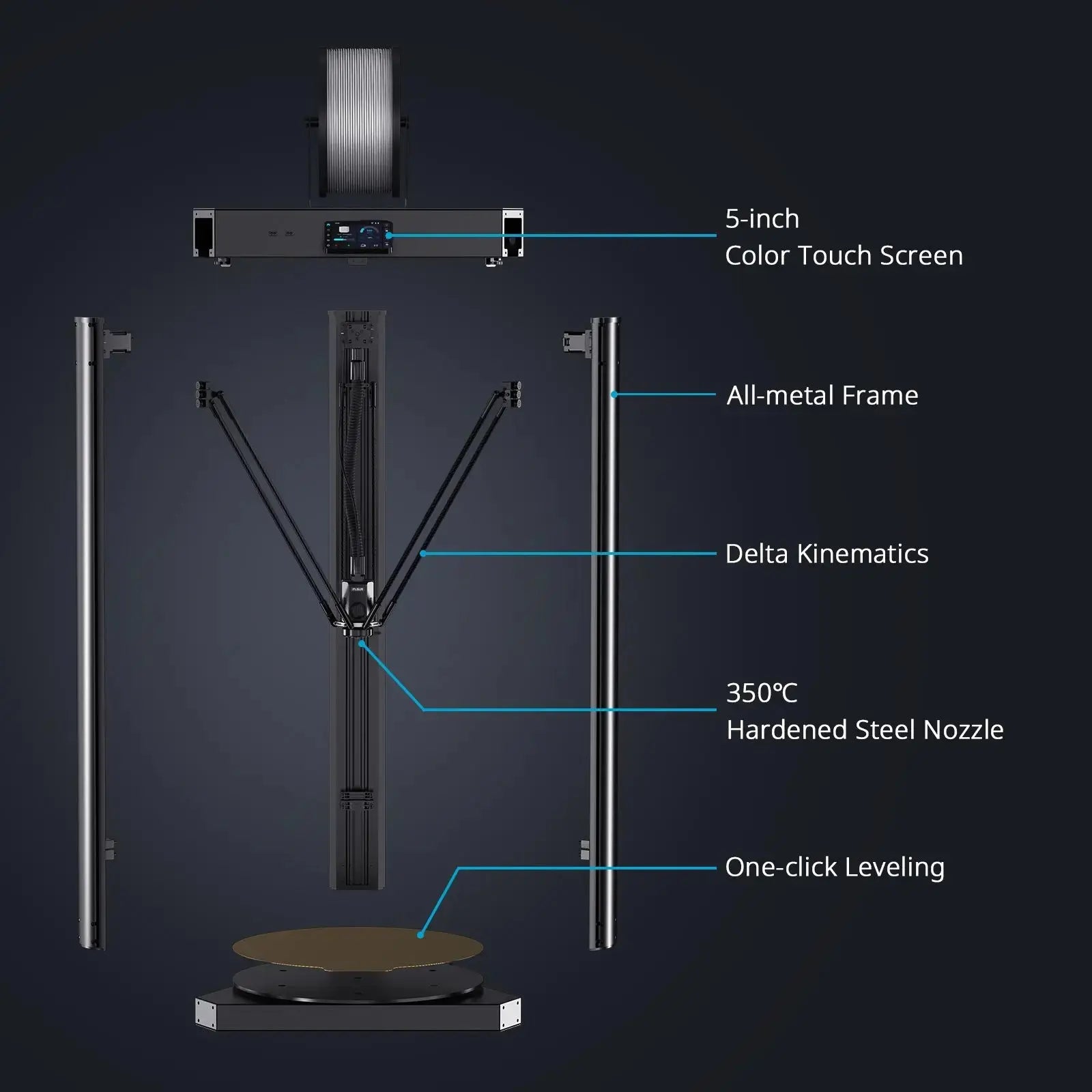 FLSUN V400 Max 3D Printer - Custom-Built Edition  flsun3d